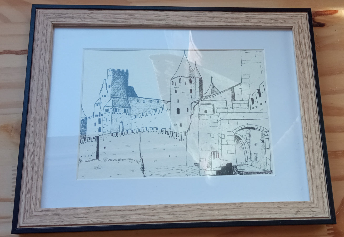 Cadre La Cité de Carcassonne