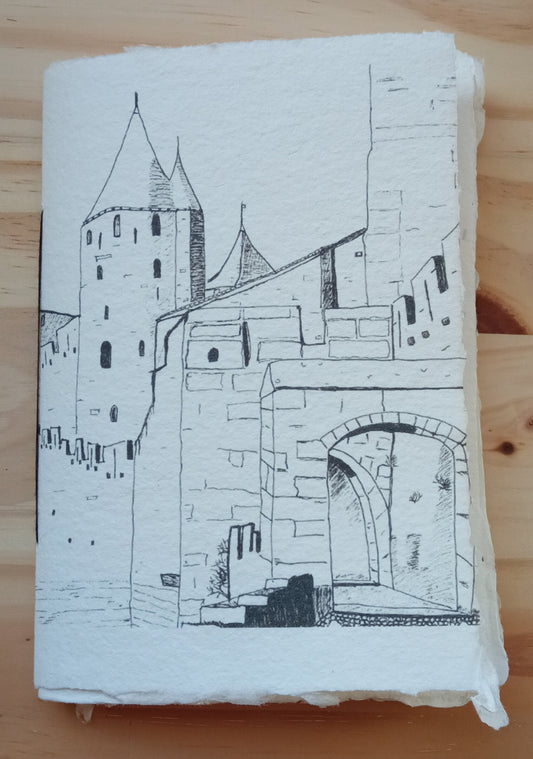 CARNET A6 LA CITE DE CARCASSONNE 2
