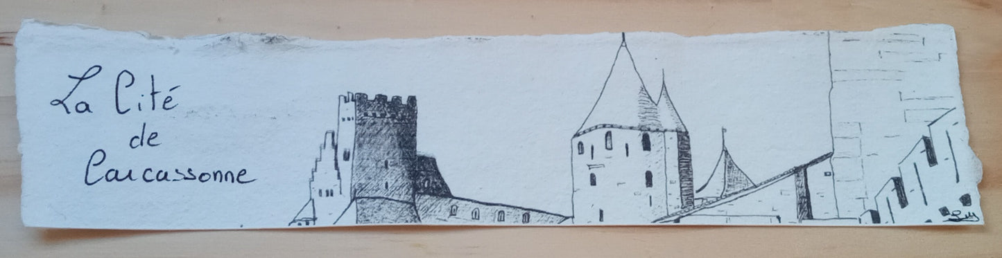 Marque-page La Cité de Carcassonne, la porte d'Aude
