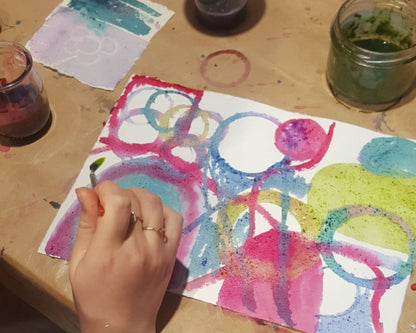 Initiation fabrication peintures végétales Confort Poétique