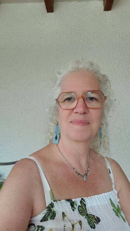 Boucles d'oreilles en papier Jean's